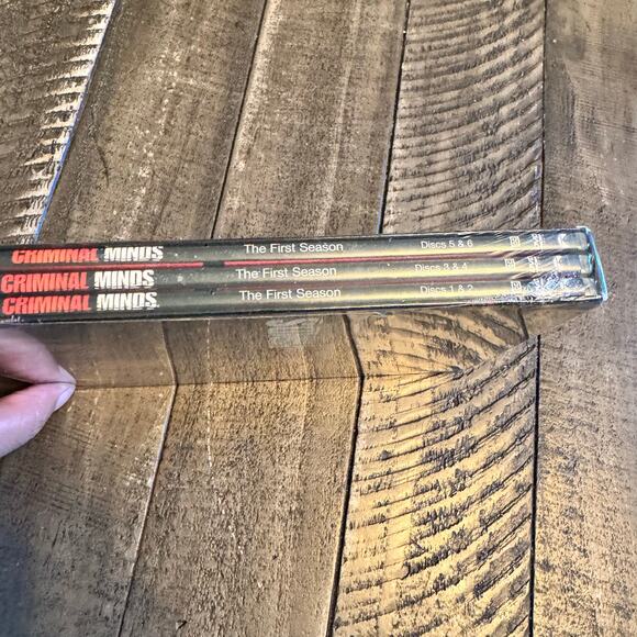 Criminal Minds DVD Season 1 TV Show Mystery Thriller Entertainment Sealed NEW - Picture 3 of 3